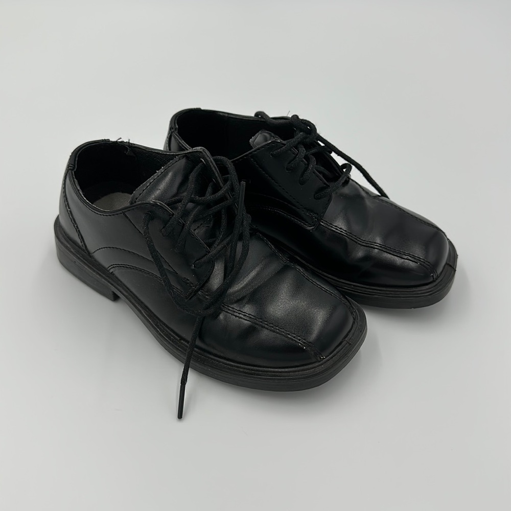 Black Dress shoes size 12 - perfect for kid’s tuxedo